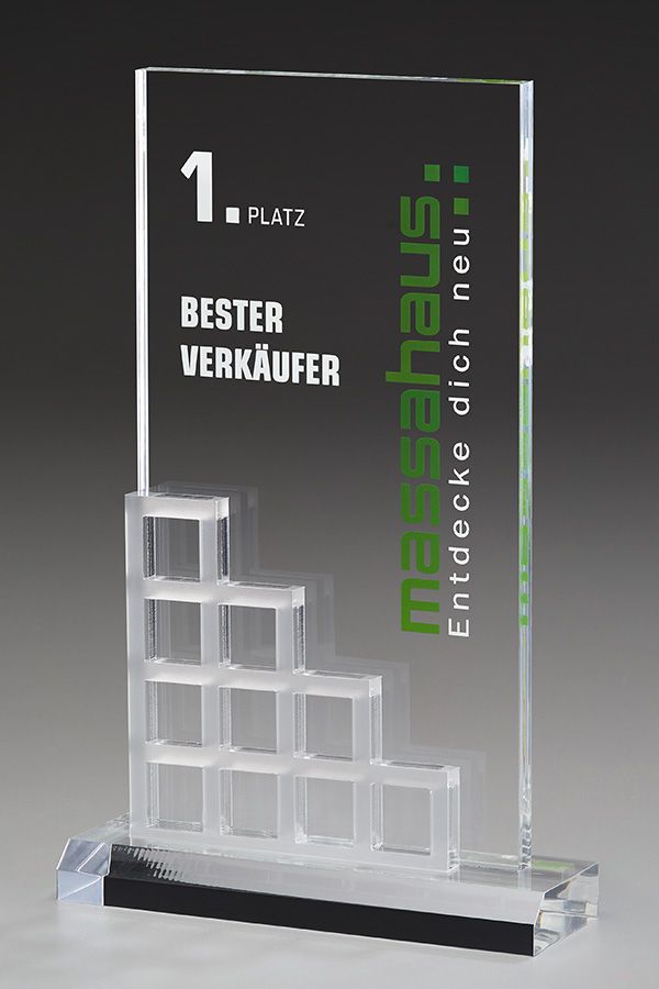 Acryltrophäe Cascade (Artikel 73504)