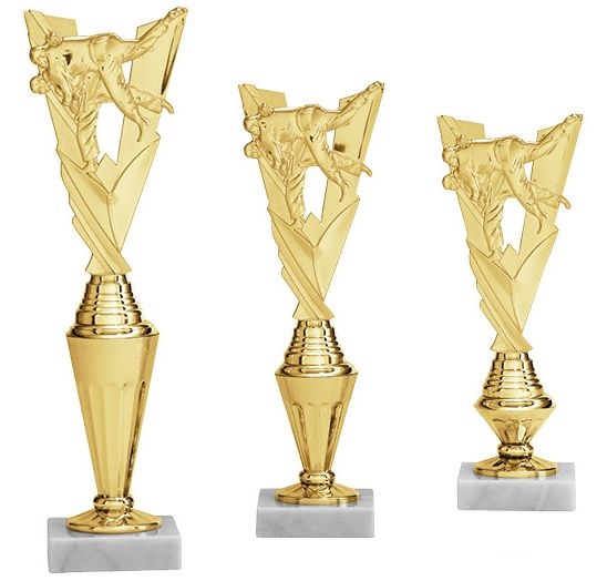 Neuer Kampfsport-Aufsteller in Gold (Artikel 4311)