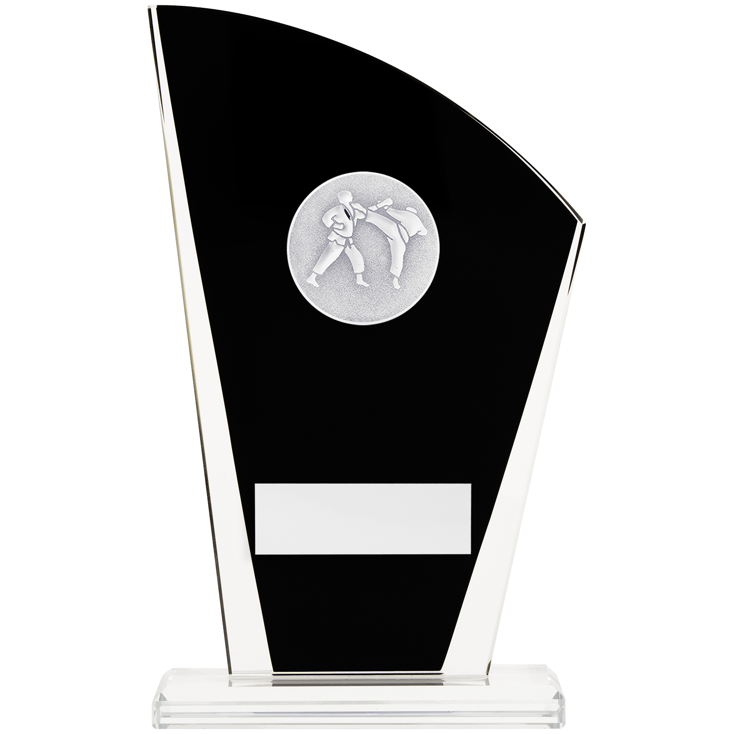 Glasvariante mit schwarzem Element (Artikel 205)