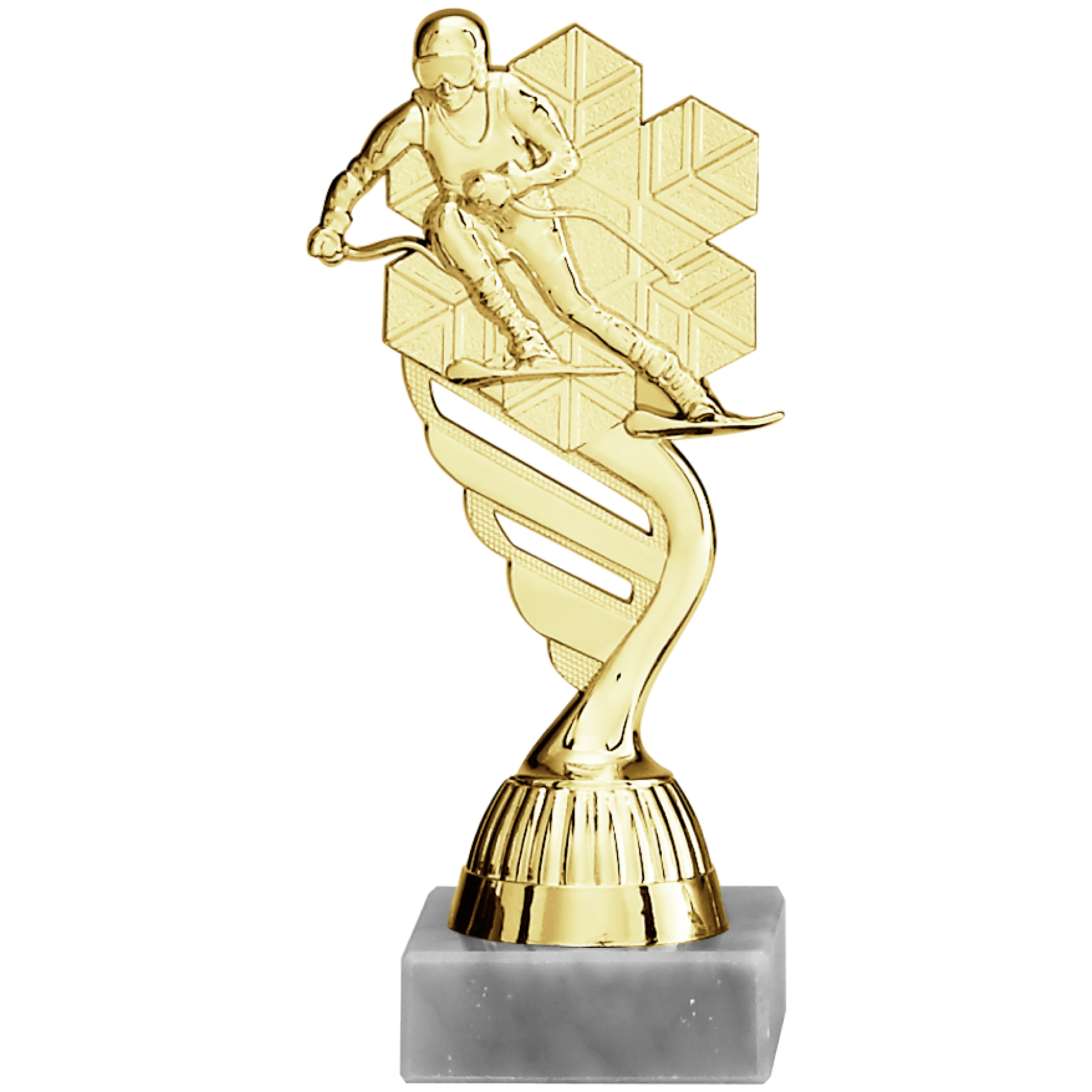 Skiaufsteller Gold (Artikel 4734_01)