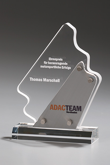 Acryltrophäe "Metal Lightning Award" (Artikel 7422 A)