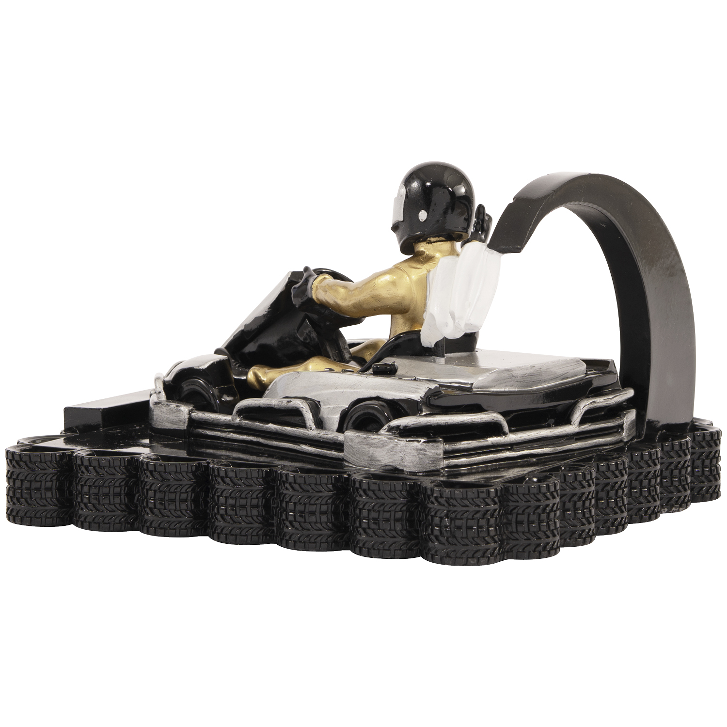 Motorsportaufsteller mit 3D- Kartfahrer (Artikel 4604)