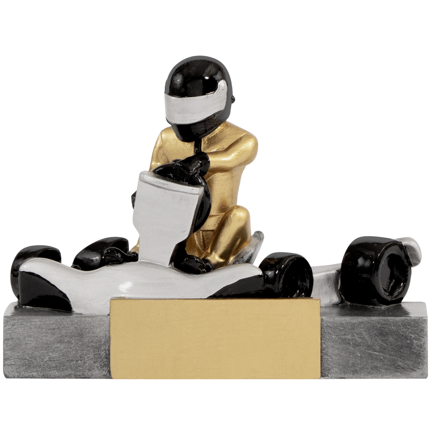 Aufsteller mit 3D- Kartfahrer (Artikel 4602)